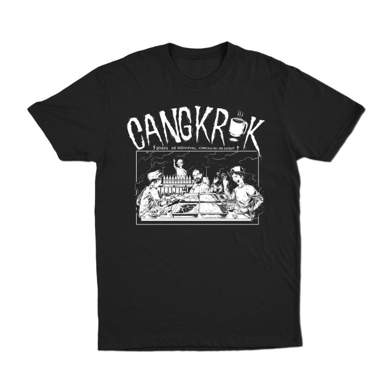 KAOS CANGKRUK | KOPI | NONGKRONG | WARUNG KOPI | WARKOP | BARISTA [KODE 039]