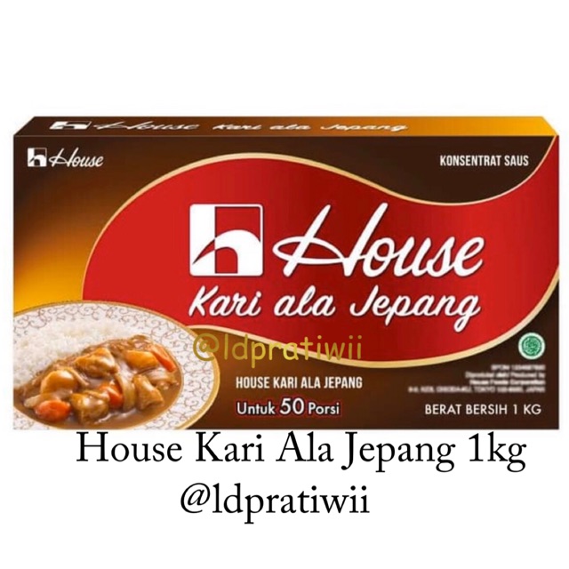 

House Kari Ala Jepang 1kg / Java Curry Halal 1 kg