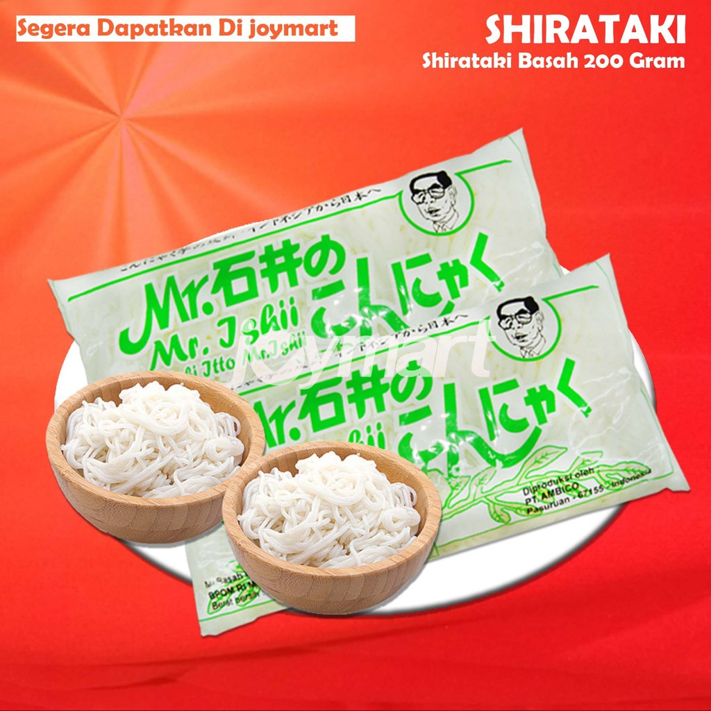 

Shirataky Basah 200 g