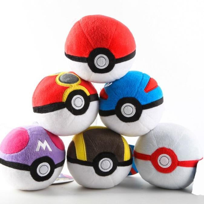 Boneka Pokemon Poke Ball Original Tomy