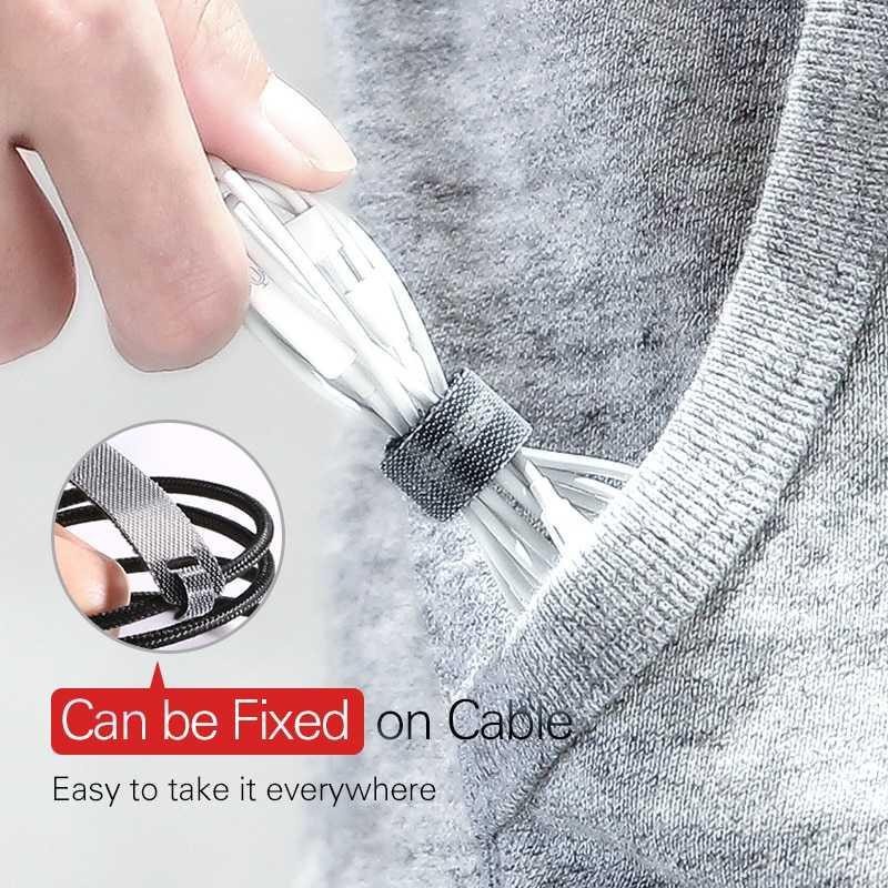 UGREEN Cable Organizer Velcro Winder 1PCS - LP146 - Black