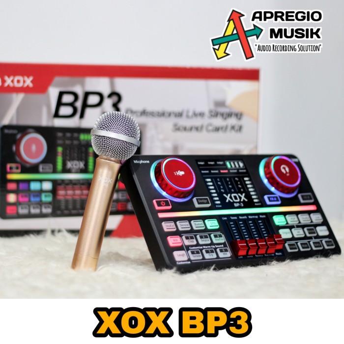 Soundcard Xox Bp3 Live Streaming Podcast Karaoke Apregio Musik