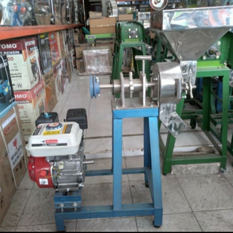 Mesin Gilingan Bumbu 6" + Mesin GX160