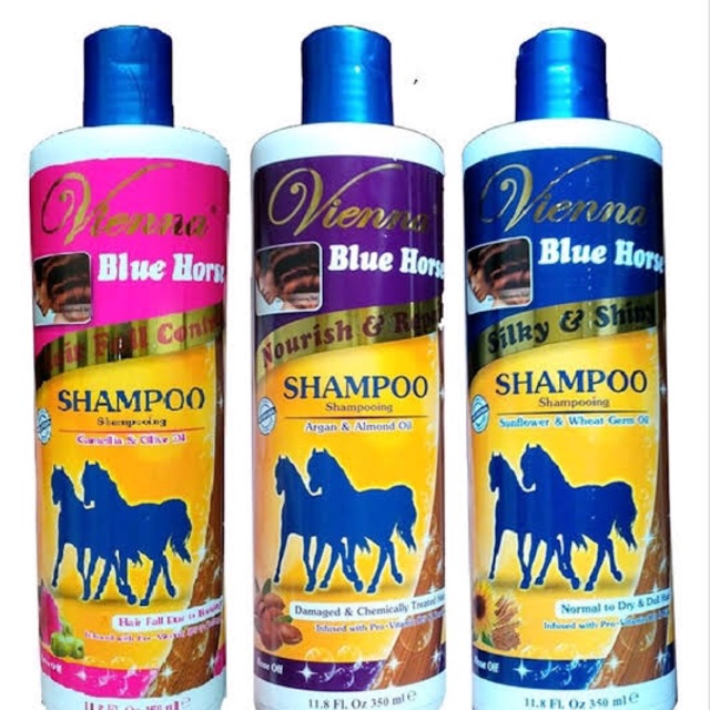 cosmeticamurah - VIENNA SHAMPO KUDA - HORSE HAIR SHAMPO 350 ML - SHAMPO PEMANJANG RAMBUT