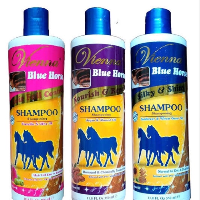 Harga HOT ! SHAMPO VIENNA KUDA // SHAMPO KUDA VIENNA BLUE HORSE BPOM