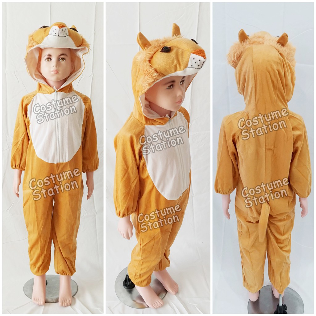 Kostume Onesie Lion / Costume Hewan Binatang Singa anak laki