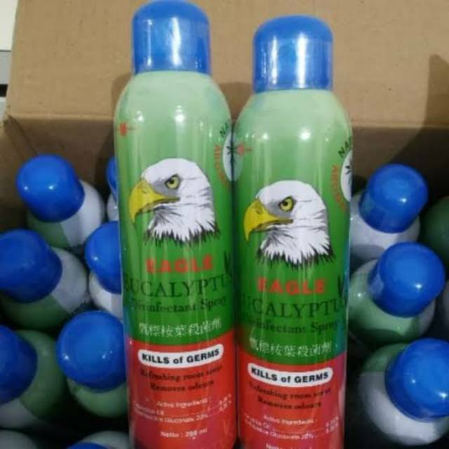 Disinfectant Spray Dettol / Disinfektan Sprey Eagle Eucalyptus 280ml / Anti Bakteri Corona