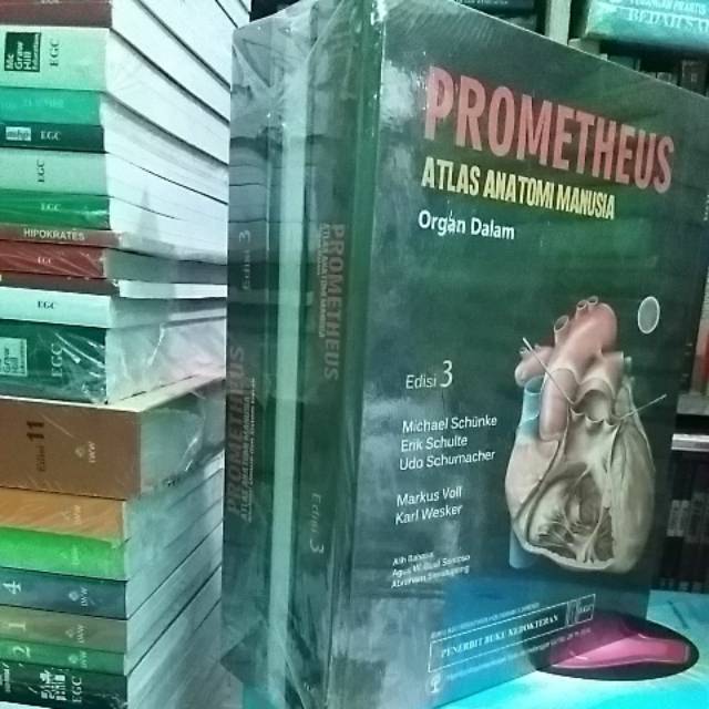 PROMETHEUS ATLAS ANATOMI MANUSIA  EDISI 3 VOLUME 1, 2, 3