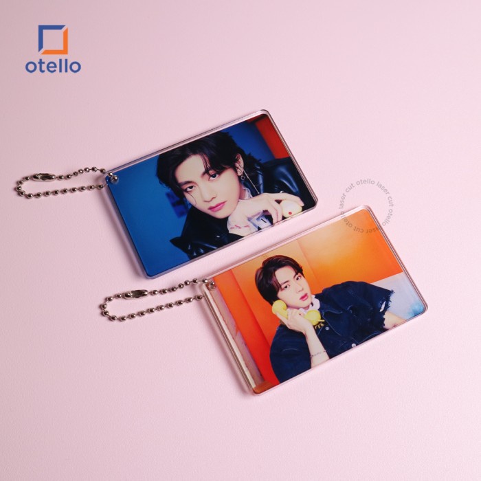 Photocard BTS Keychain Permission To Dance | Gantungan Kunci Acrylic