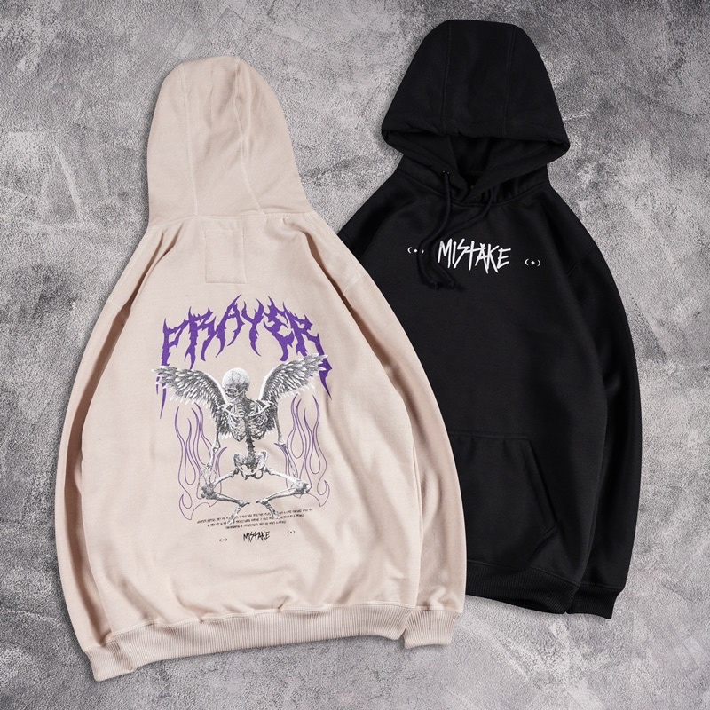 Jaket Hoodie Distro Motif -MISTAKE-