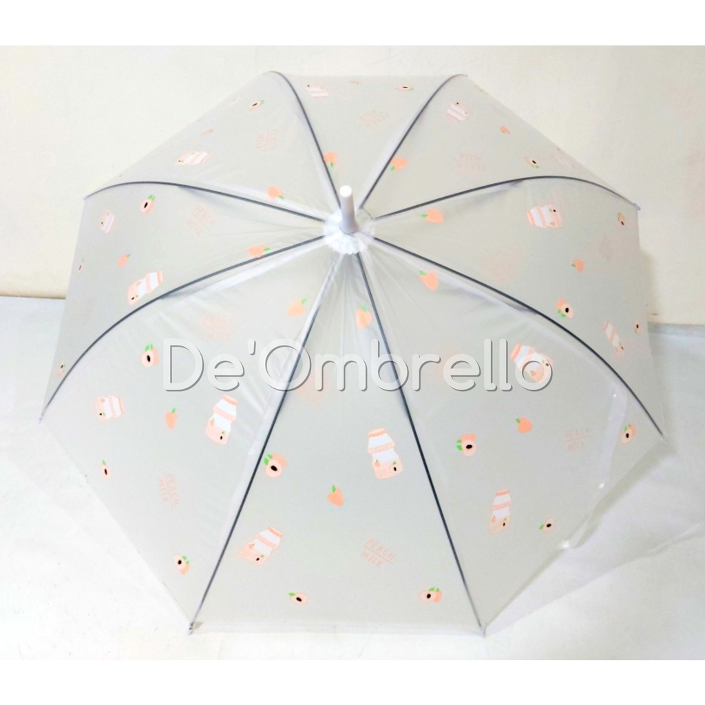 (005HH)Payung PVC Motif Sweet Milk Mix