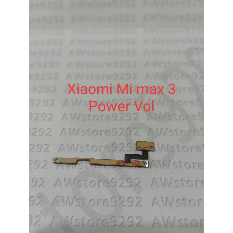 Flex Flexibel Flexible Power On Off VOLUME XIAOMI MI MAX 3