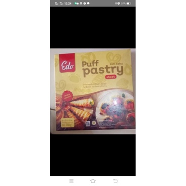 Puff pastry sheet 750gr