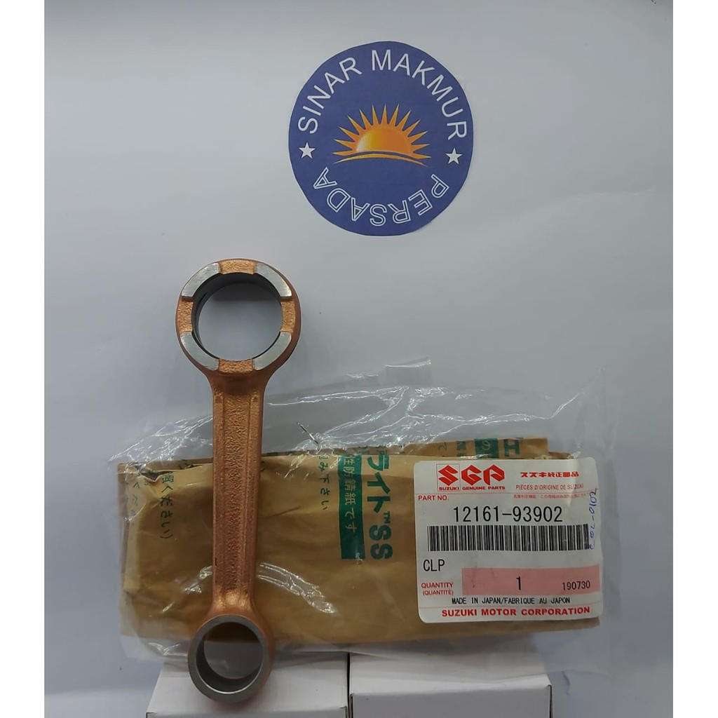 12161-93902 STANG PISTON / ROD CONNECTING  MESIN TEMPEL SUZUKI 15PK 2TAK ORI