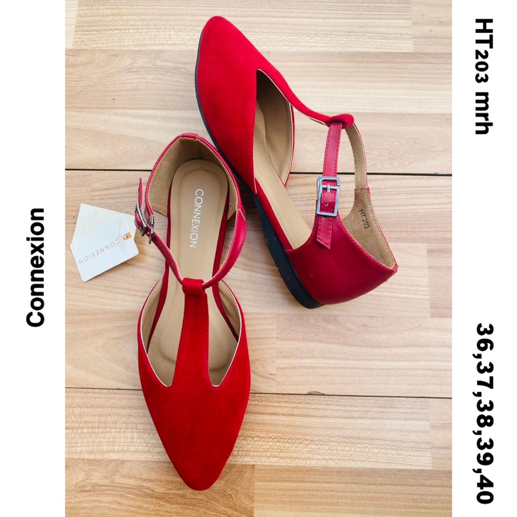 HT203mrh Flatshoes Connexion