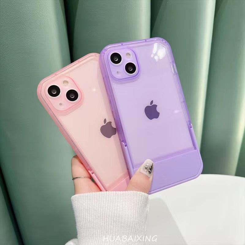 Case TPU Transparan Untuk iPhone 13 13pro 13prm 11 7Plus 8Plus Xr xs 13 12pro xs max