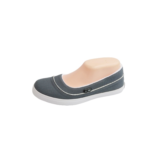 SEPATU WANITA SLIP ON 05 ABU PUTIH/SEPATU KERJA/SEPATU KULIAH/SEPATU SANTAI/SEPATU HIJABERS/SEPATU SLIP ON/SEPATU BALET/SEPATU FLAT