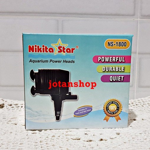 NIKITA STAR NS 1800 NS1800 Power Head Mesin Pompa Aquarium Aquascape powerheads