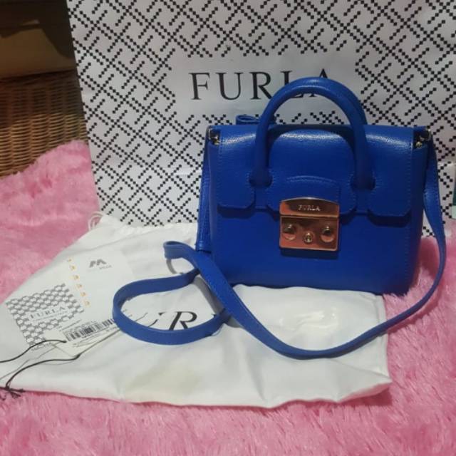 Furla metropolis mini satchel