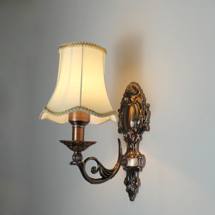 New kain dinding lampu ruang tamu LED Eropa Amerika lampu New kain dinding lampu ruang tamu LED Eropa Amerika lampu
