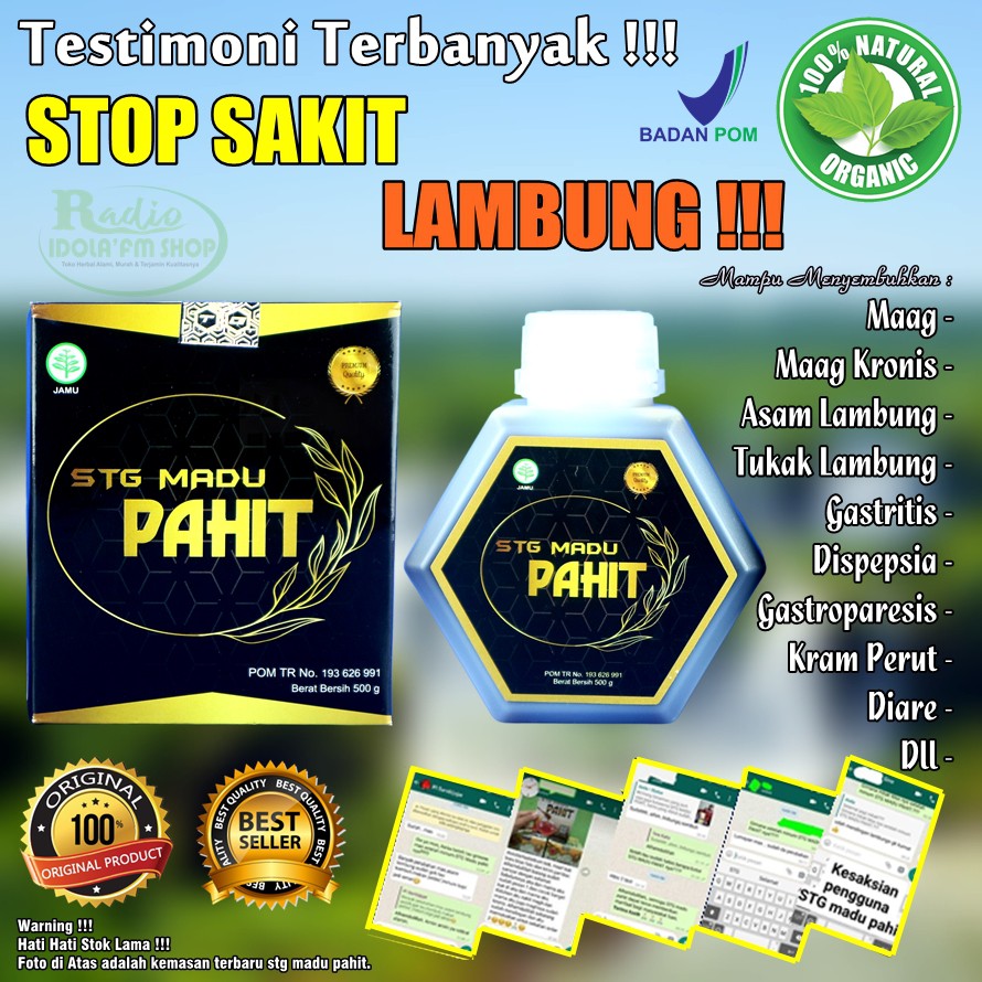 TERLARIS  Madu Hitam Pahit Stg Herbal Asli Murni Herbal Madu Hitam / STG MADU PAHIT / MADU PAHIT