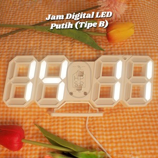 Jam Dinding Digital LED Meja Wall Clock | Shopee Indonesia