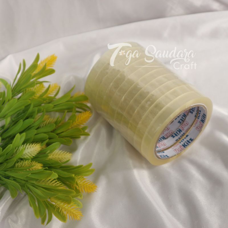 

Cello Tape Unikitz 1/2 Inci x 72 Yard/Isolasi Unikitz/Selotip Unikitz