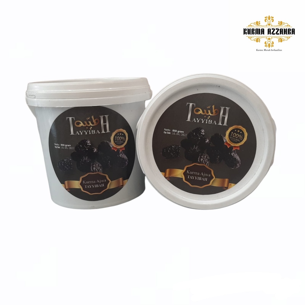 Kurma Ajwa 850gram Ember Madinah Aliyah
