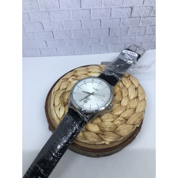 Jam Tangan Pria Alba Quartz kulit AS9D41x1 Original garansi resmi alba