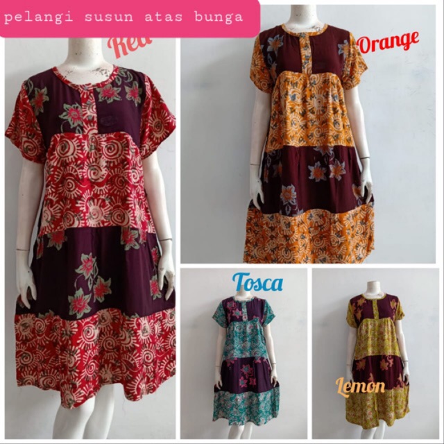 aneka model daster batik