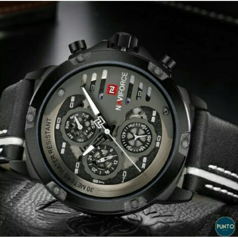 jam tangan pria naviforce NF-9110 original