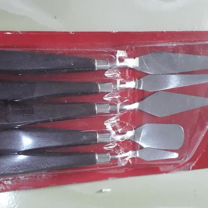 

Best Seller! Best Seller Palette Knives Set Scraper Alat Lukis Painting Spatula Terpercaya
