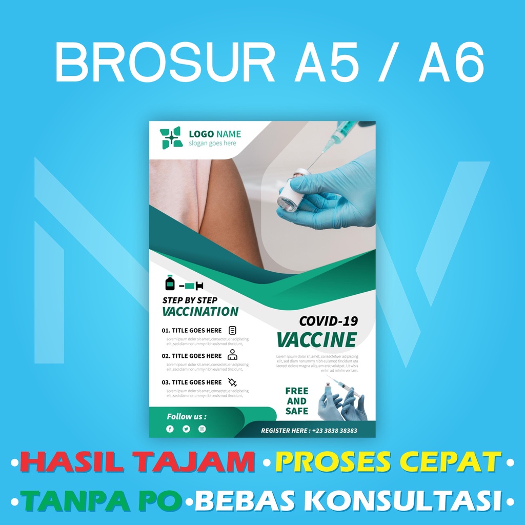 

Cetak Brosur dan Flayer A5 / A6