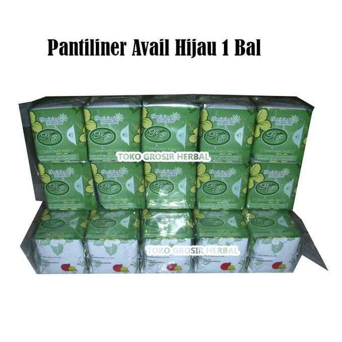Avail Pantiliner Hijau 1 Bal