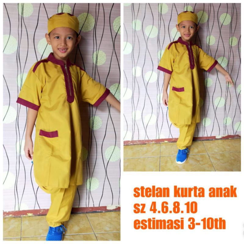 Koko anak BAJU KOKO KURTA ANAK