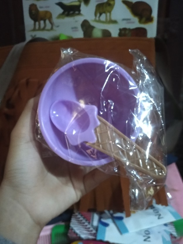 Mangkok Masker Set Bentuk Ice Cream