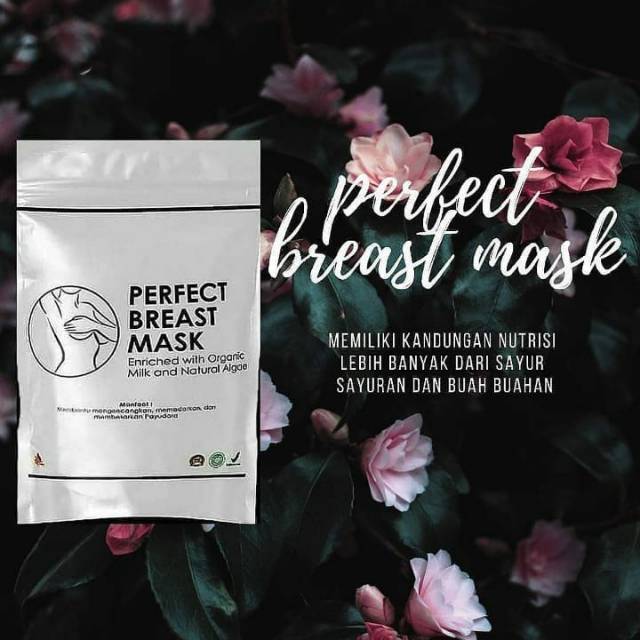 Perfect Breast Mask Masker Payudara Alami Masker Best seller breast mask trusted payudara indah