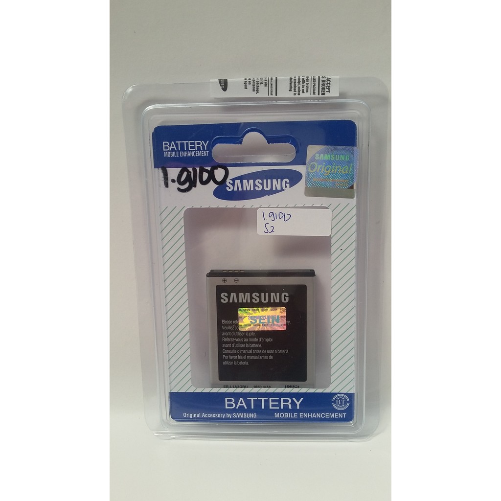 Batre Samsung S2 / I9100 Oryginal 100% SEIN / Baterai Batre Samsung S2 EB-F1A2GBU