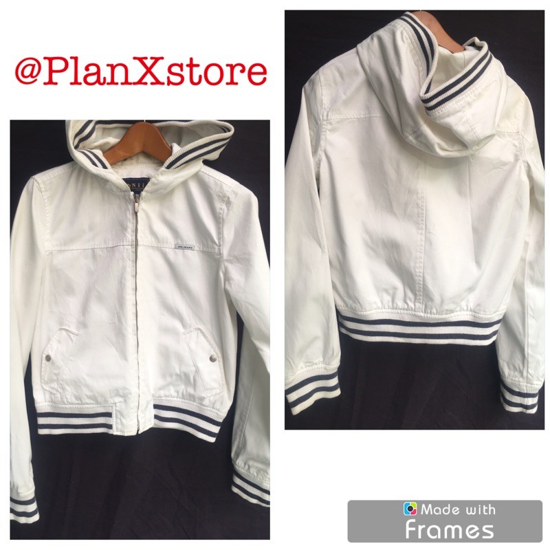 NII JEANS HOODIE JACKET ORIGINAL SECOND TERLARIS