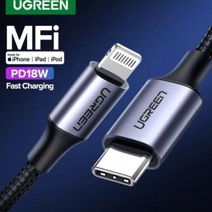 Jual Ugreen Kabel Lightning Mfi Cm Ugreen Kabel Mfi Type C To