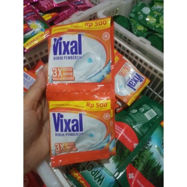 vixal bubuk pembersih toilet