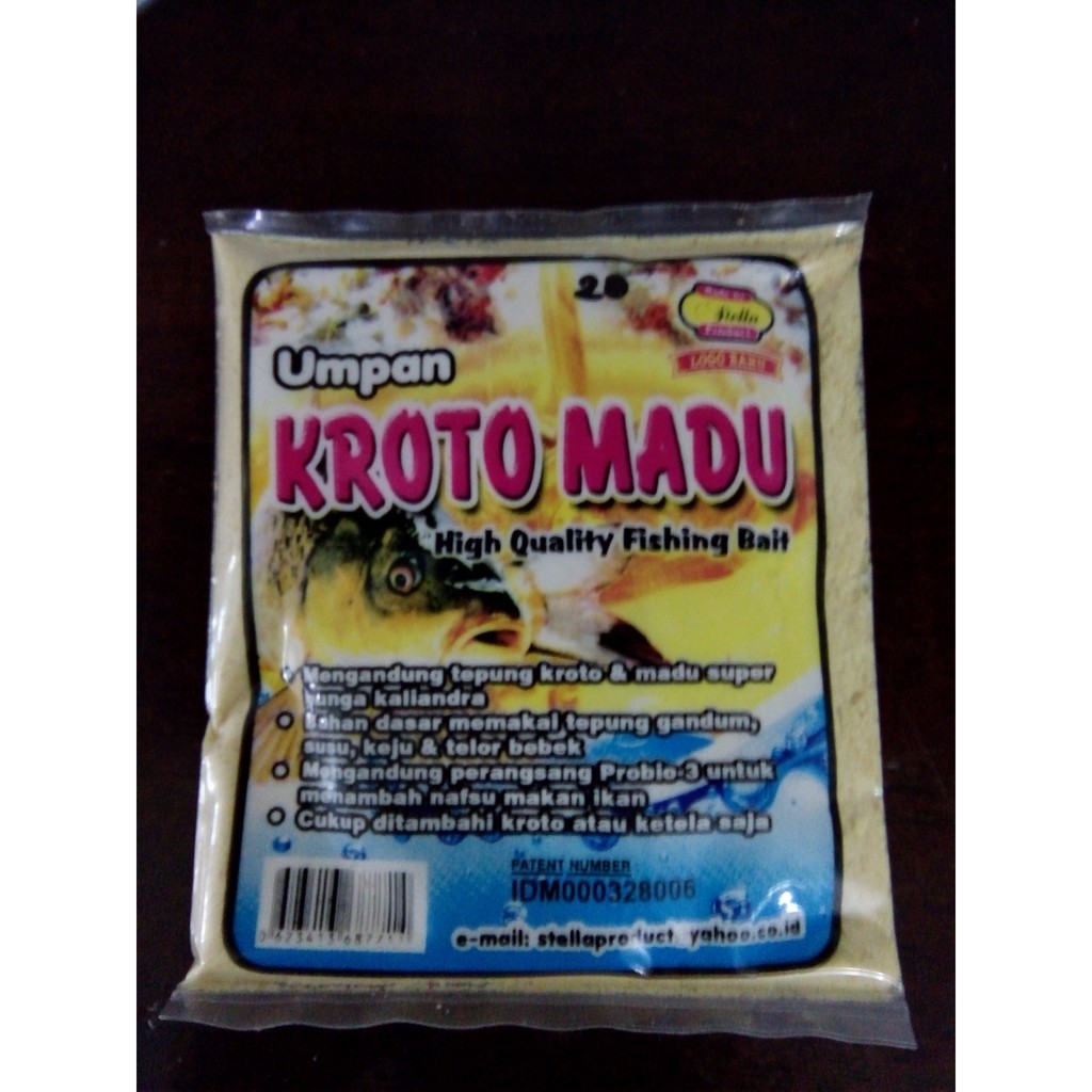 Umpan Pancing ikan mas stella kroto madu