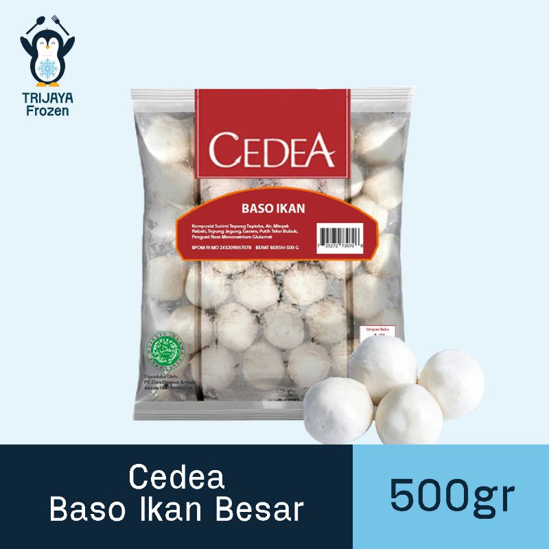 

Cedea Baso ikan Besar 500 gr