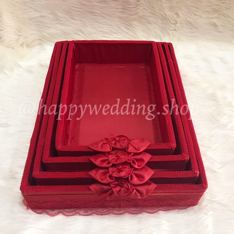 (WAP05) Kotak Hantaran Wedding / Kotak Seserahan Wedding Sangjit / Tunangan