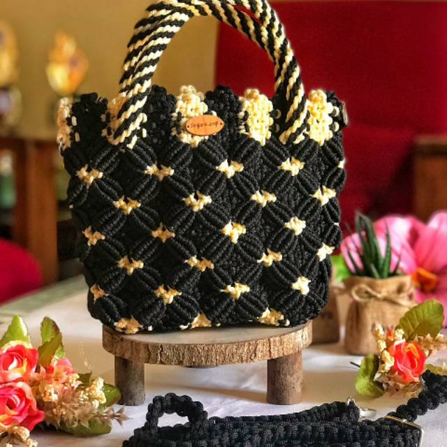 Tas talikur motif jagung