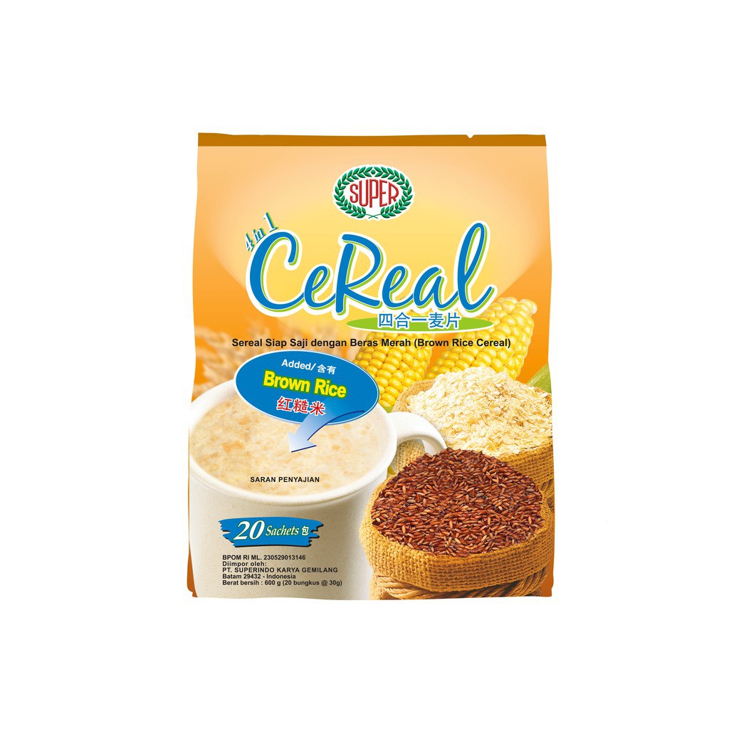 

SUPER CEREAL BROWN RICE 20'S 30GR