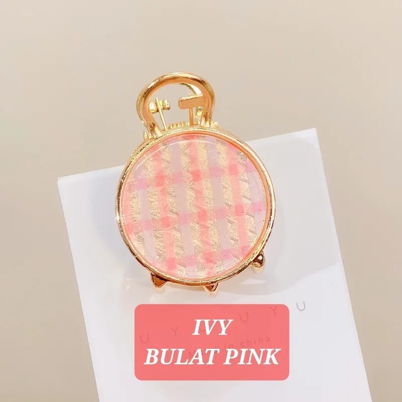 BAJUKIDDIE JEPIT RAMBUT IVY AKSESORIS WANITA FASHION KOREA KPOP IMPOR PERNAK PERNIK PONYTAIL CASUAL
