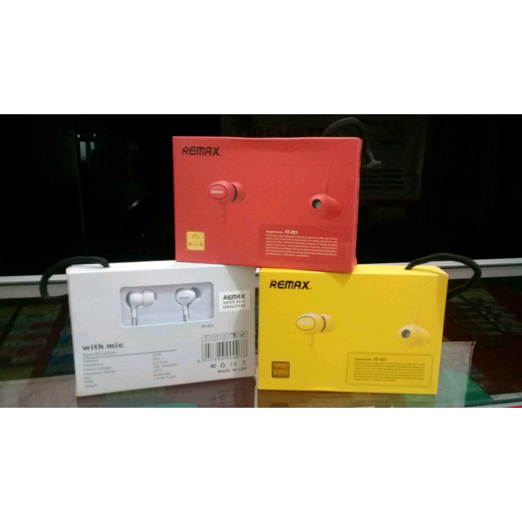 handsfree  headset remax super bass