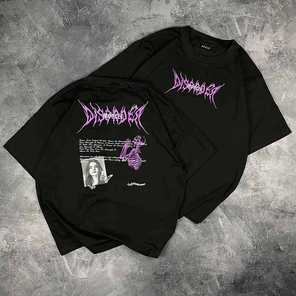 Oversize T - Shirt &quot; WHAT THE HELL &amp; DISORDER &quot;