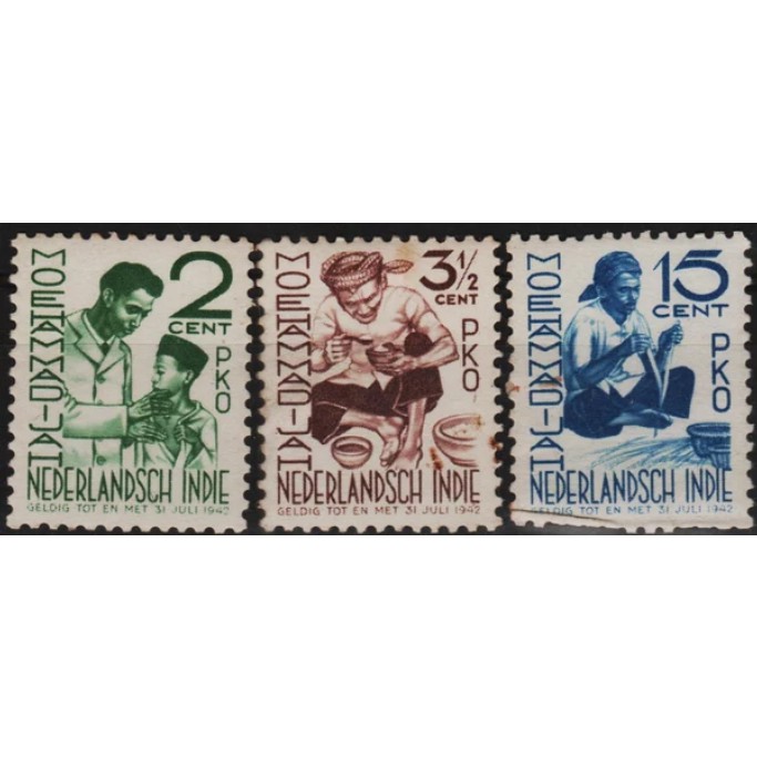 

Perangko Filateli L107 Netherlands Indies MH 3v 1947 22.09.1941 Muhammadiyah